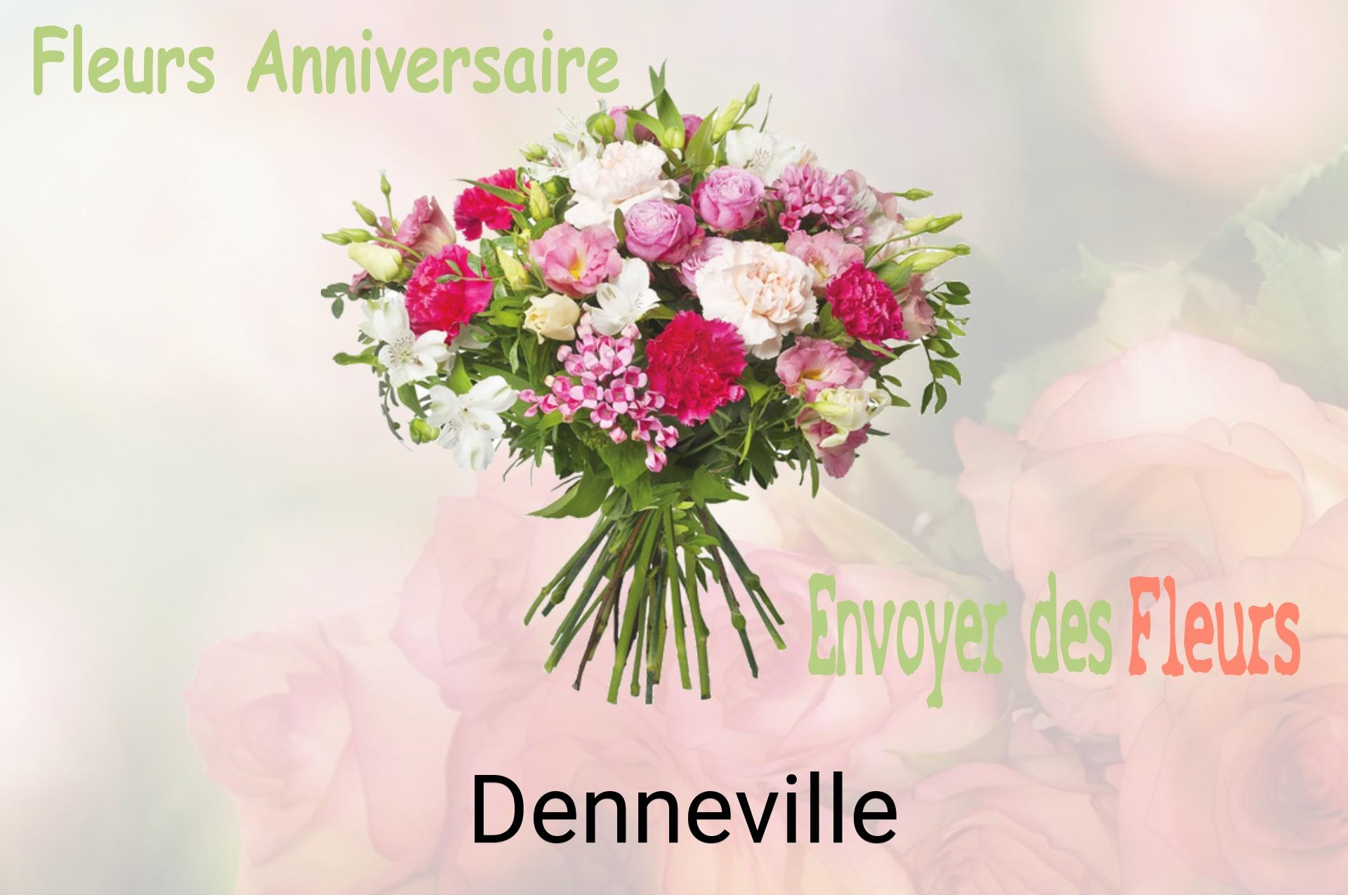 Bouquet de fleurs d’anniversaire livré à Denneville